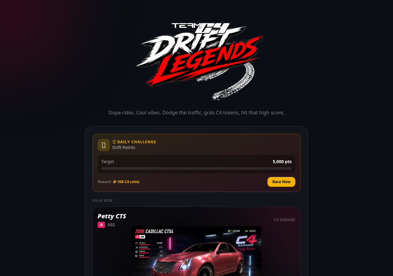 Drift Legends — C4 Garage