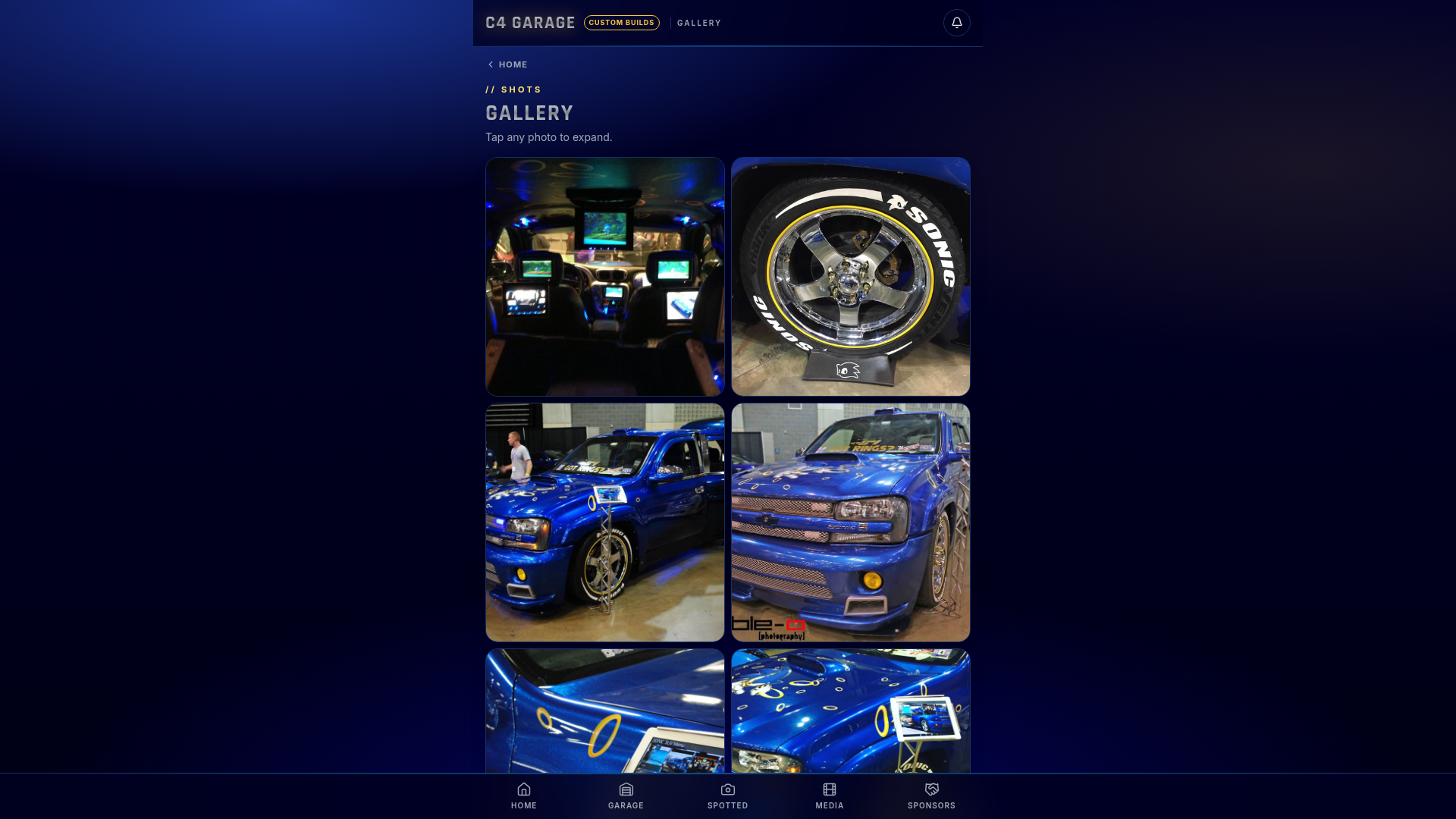 C4 Garage — Gallery